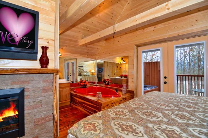 Mountain Love Nest Гетлинбург Екстериор снимка